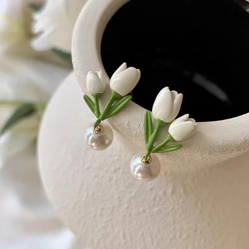 Vintage Handmade Pearl Earring
