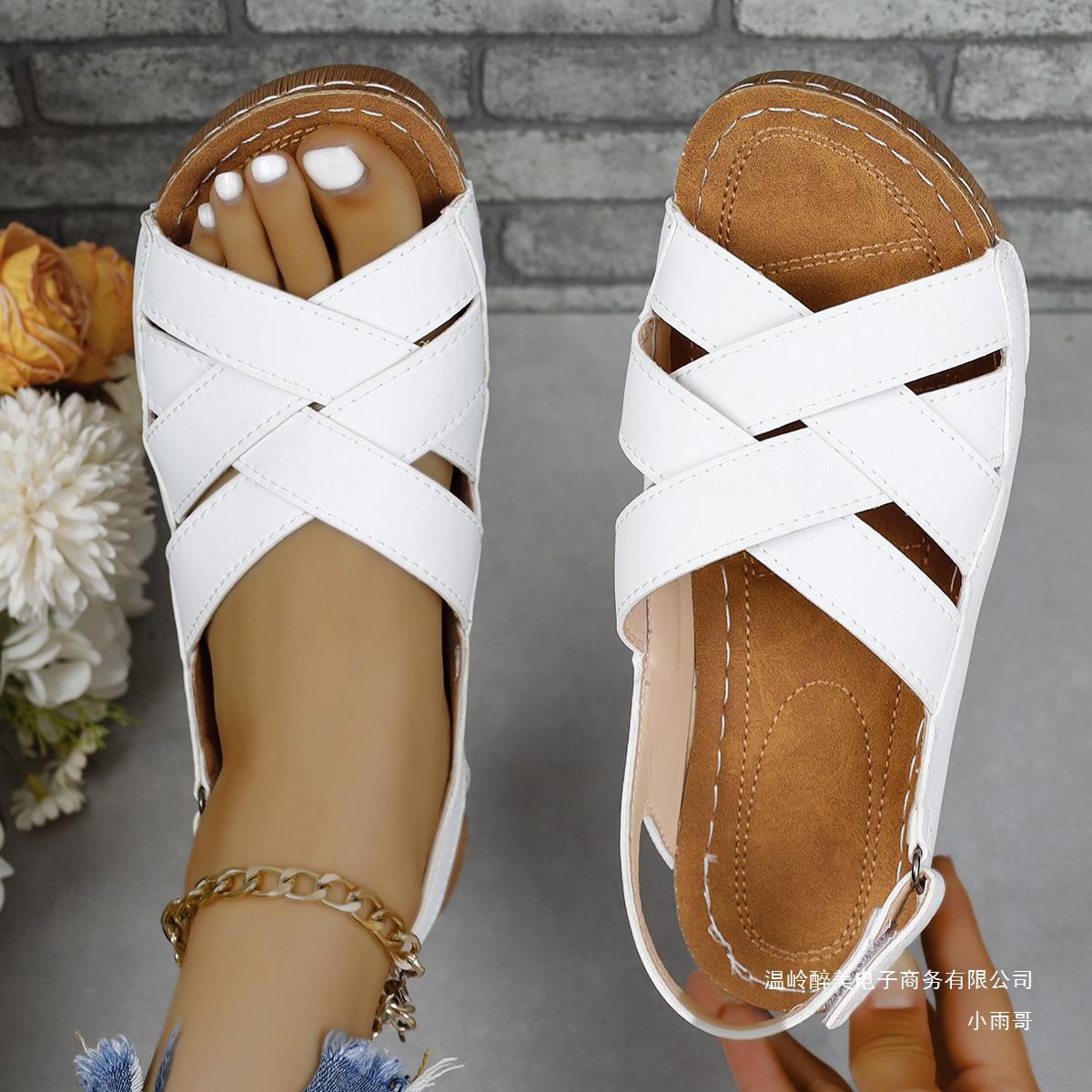 Vintage Inspired Orthopedic Sandals