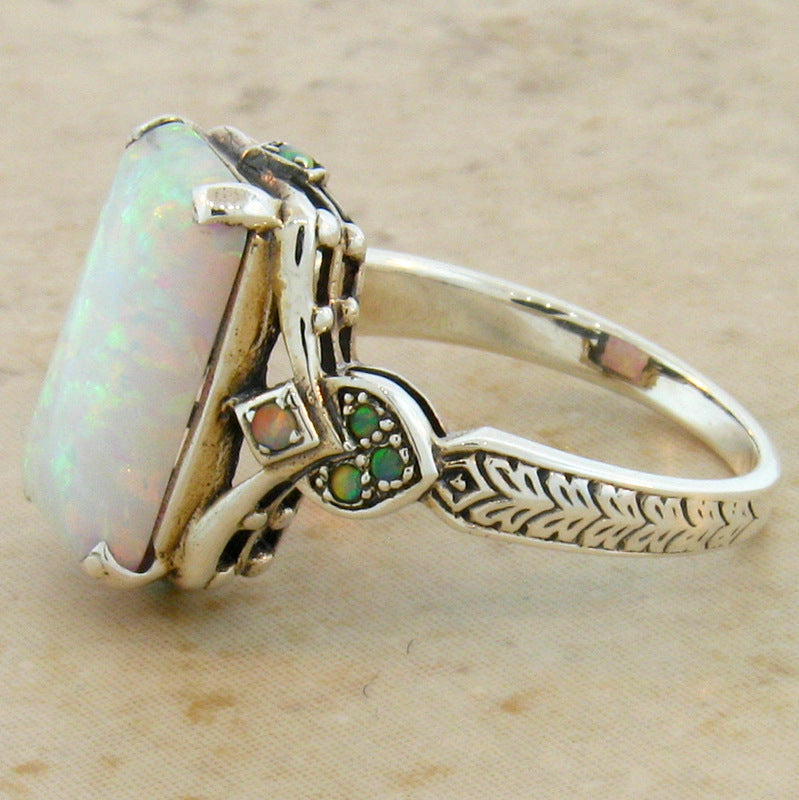 Delicate Artisan Silver Ring