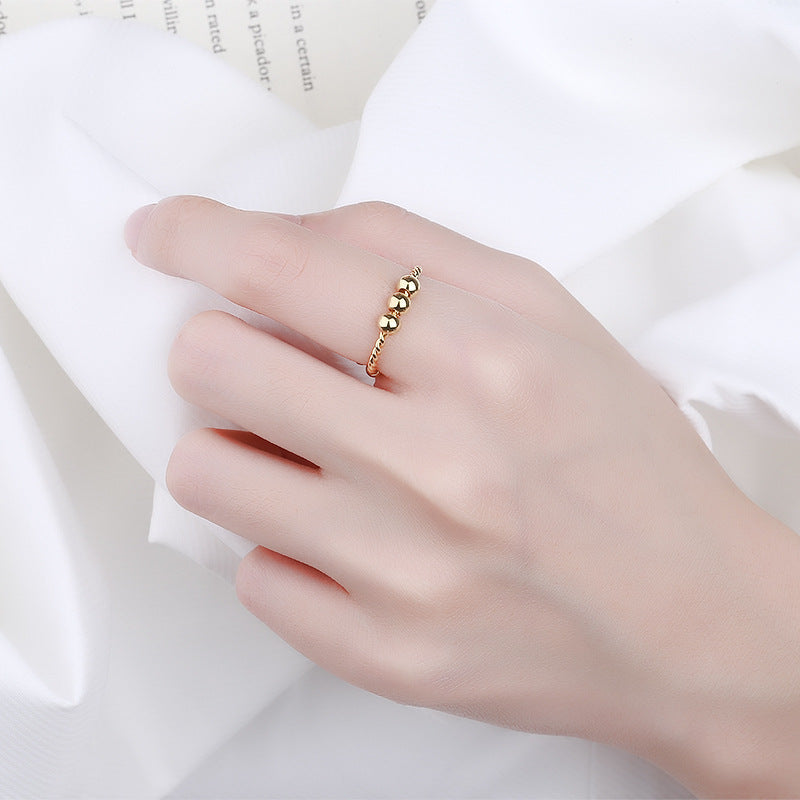 Romantic Gold Ring for Special Moments
