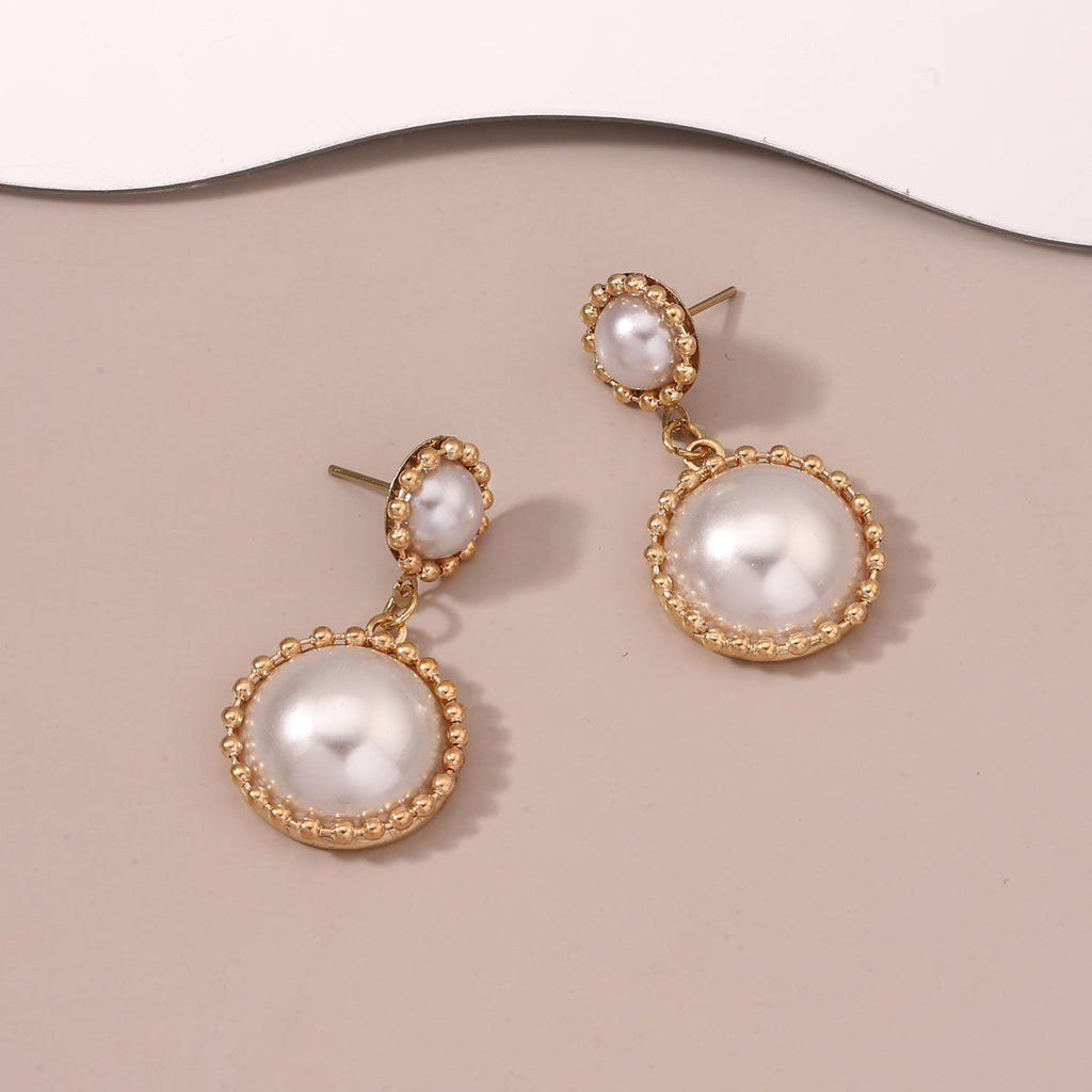 Delicate Artisan Pearl Earring