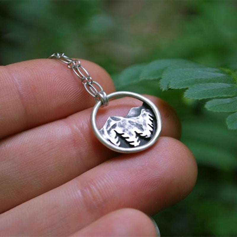 Vintage Handmade Silver Necklace