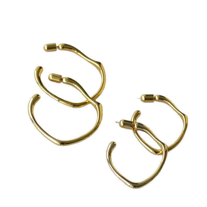 Delicate Artisan Silver Earring