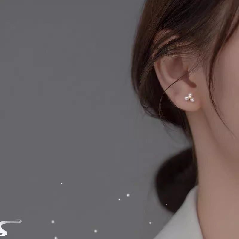 Delicate Artisan Pearl Earring