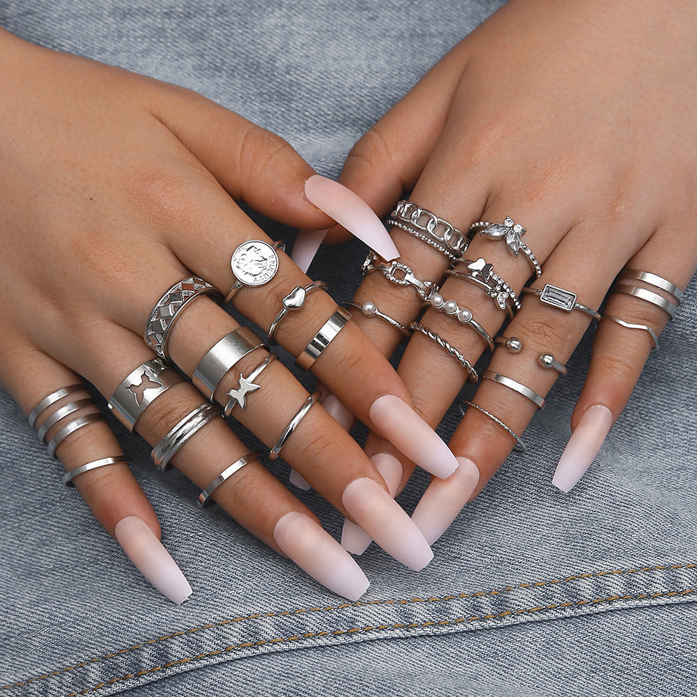 Delicate Artisan Pearl Ring