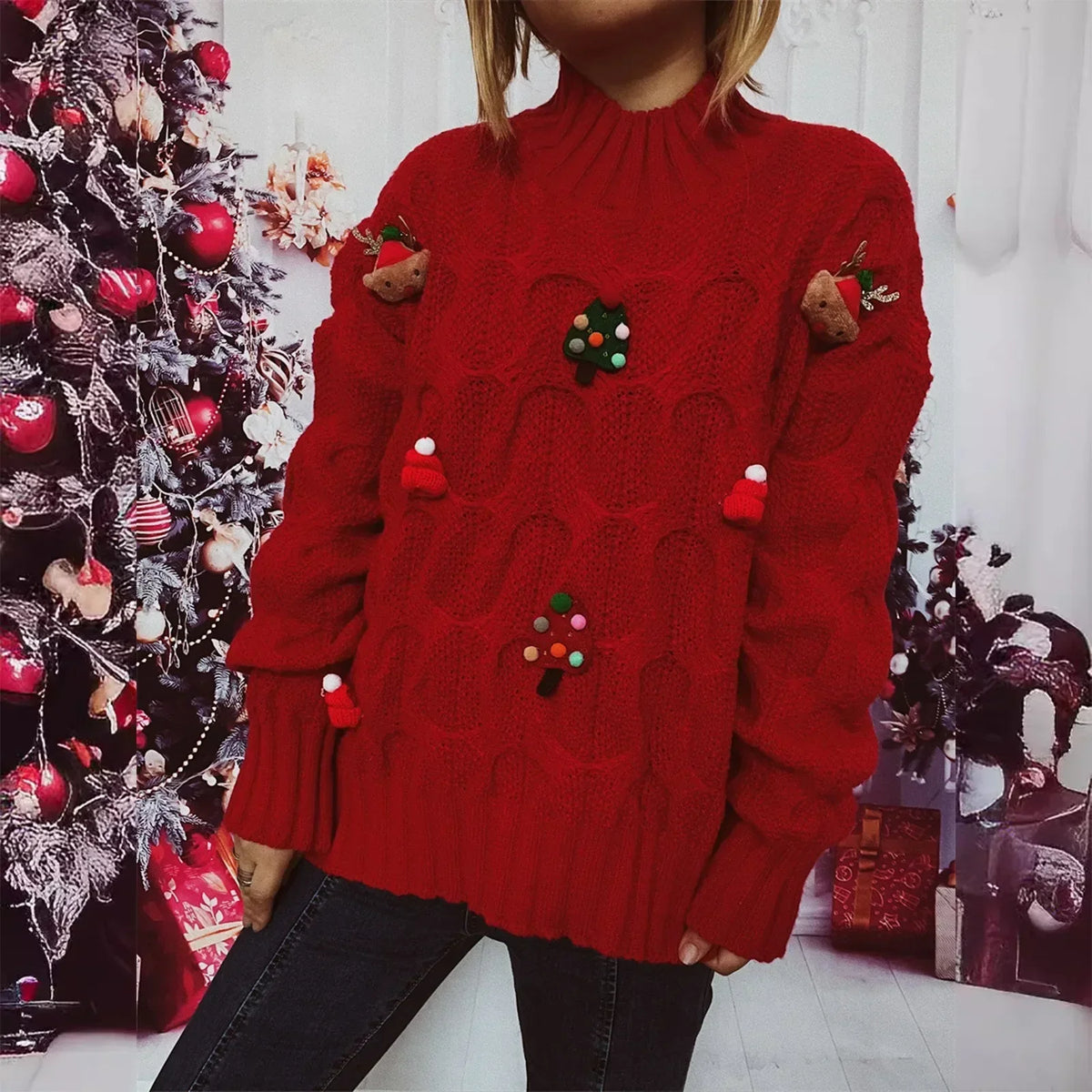 Timeless Vintage Style Sweater