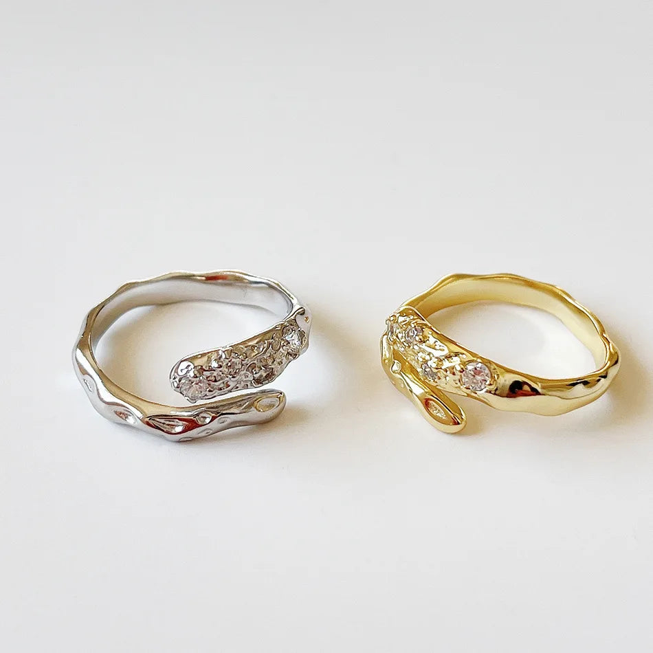 Delicate Artisan Silver Ring