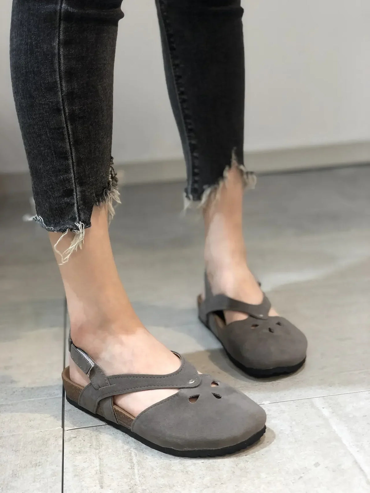 Sleek and Supportive Orthopedic Sandals