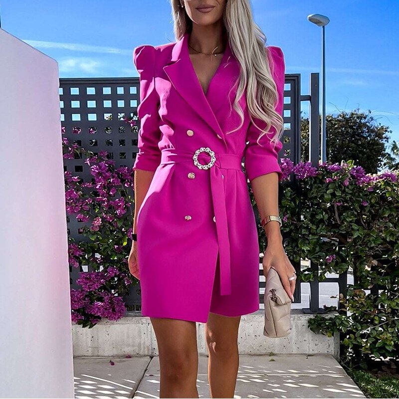 JO | Blazer dress with belt