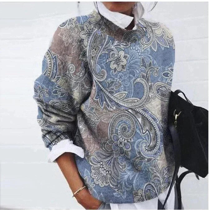 JO | Elegant sweater with print