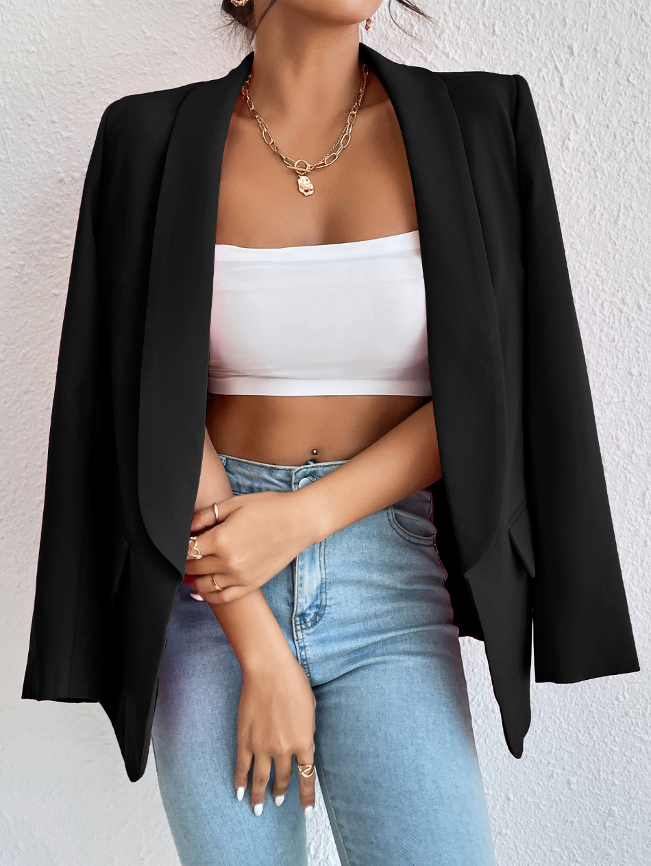 JO | Plain blazer for women