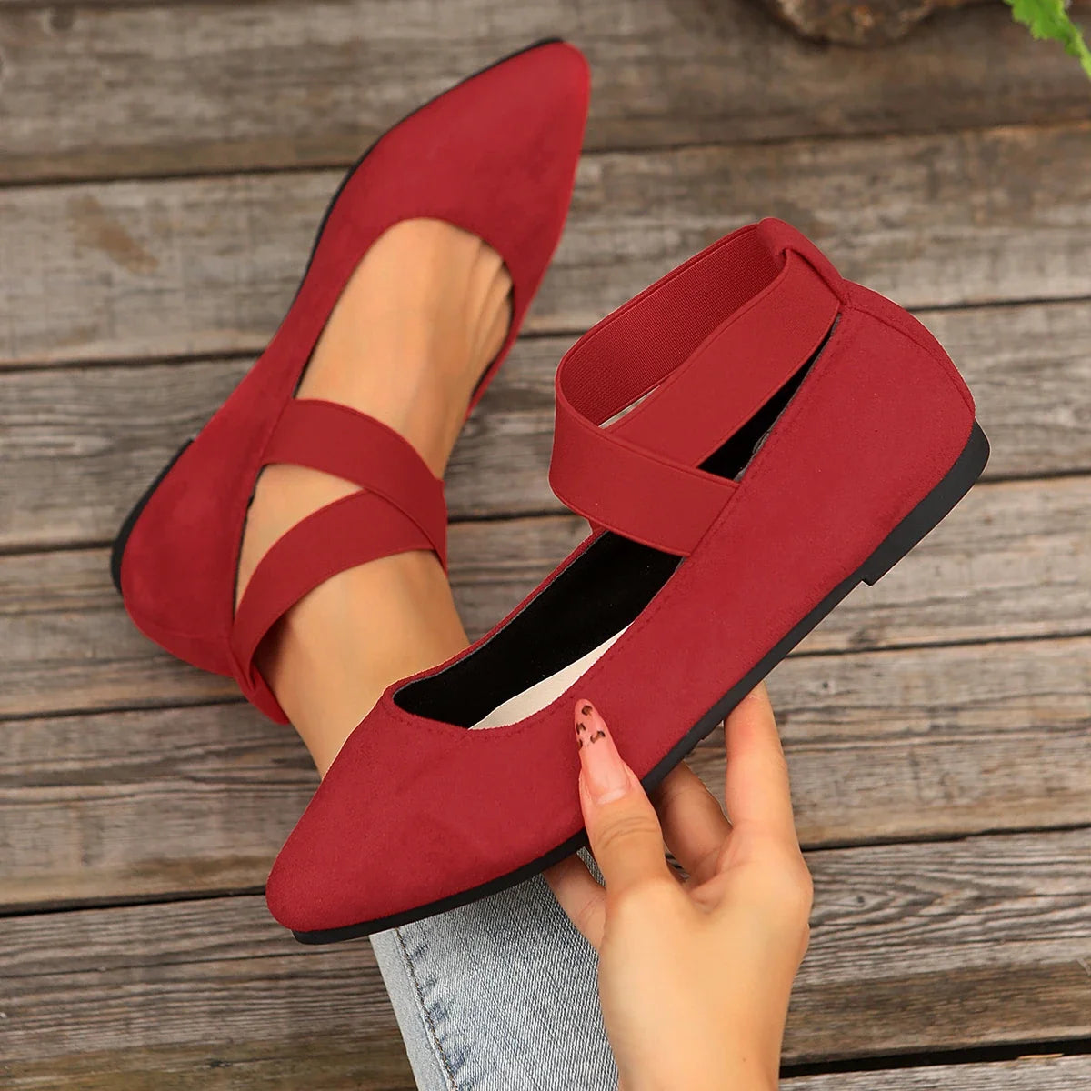 Supportive and Trendy Orthopedic Flats