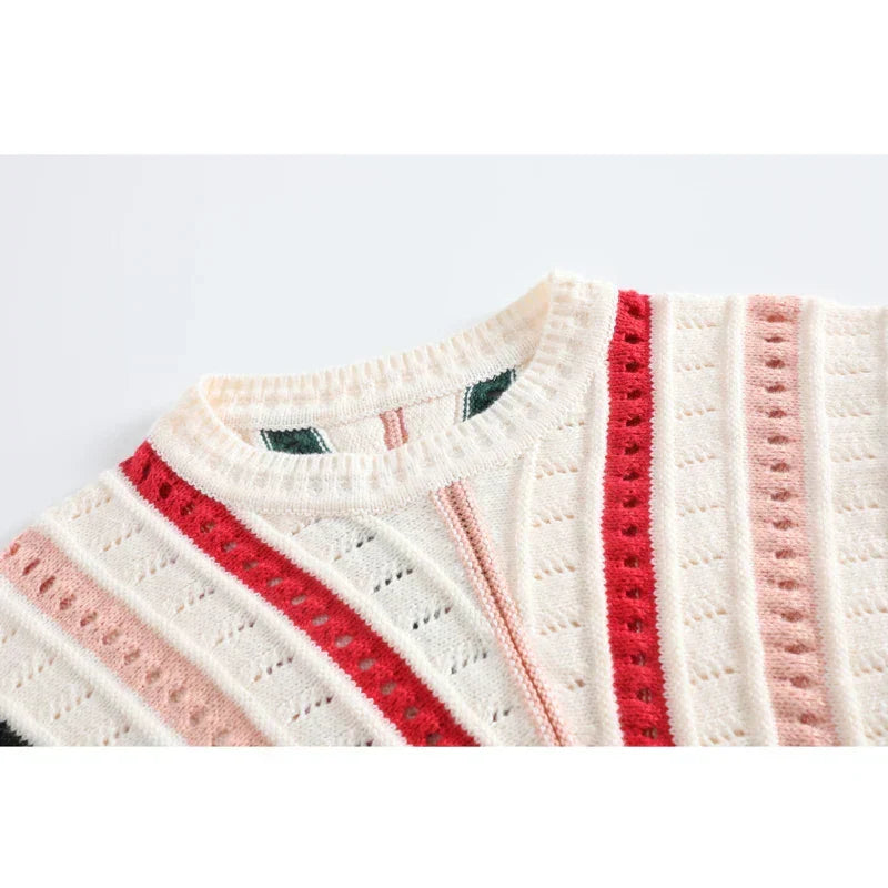 JO | Striped knitted sweater