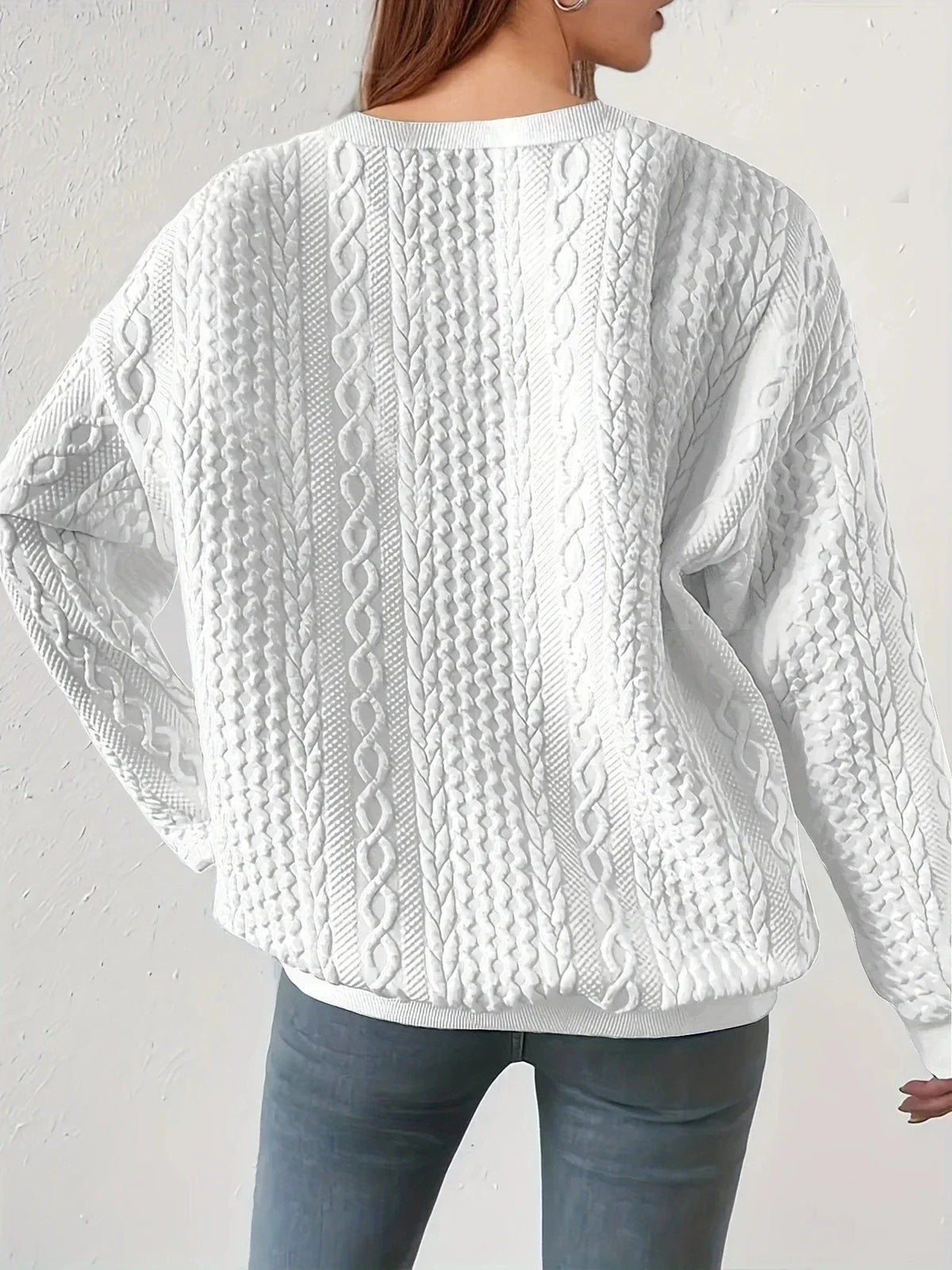 JO | Round neck sweatshirt with long sleeves