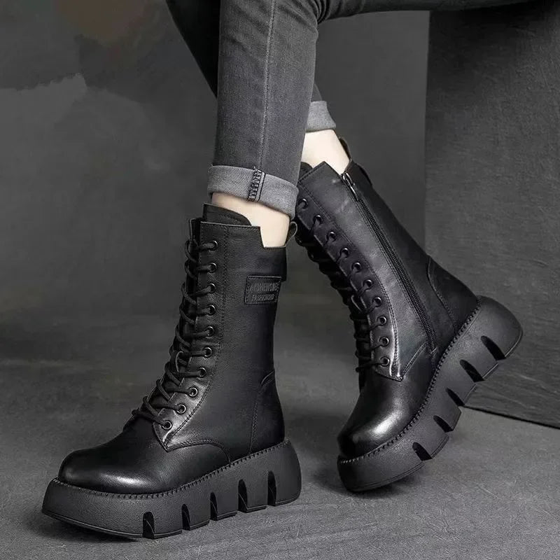 Sleek and Supportive Orthopedic Boots