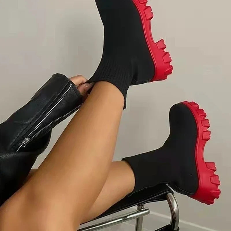 Sleek and Supportive Orthopedic Boots