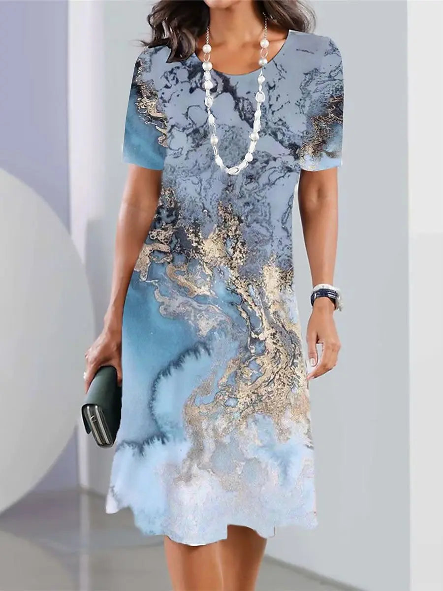 KS | Vintage Print Ladies Dresses