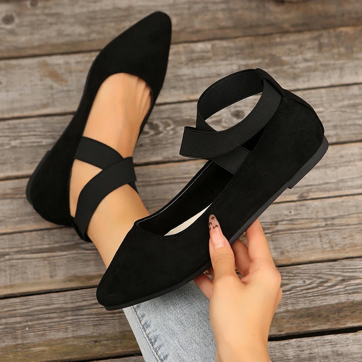 Supportive and Trendy Orthopedic Flats