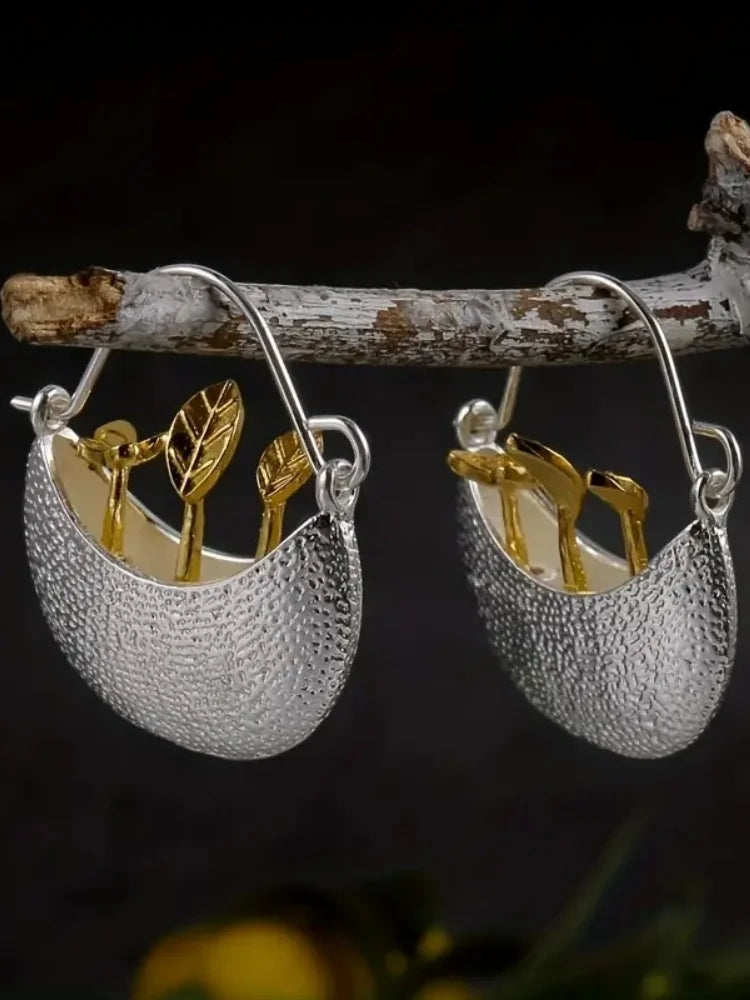 Classic Silver Earring with Timeless Appeal