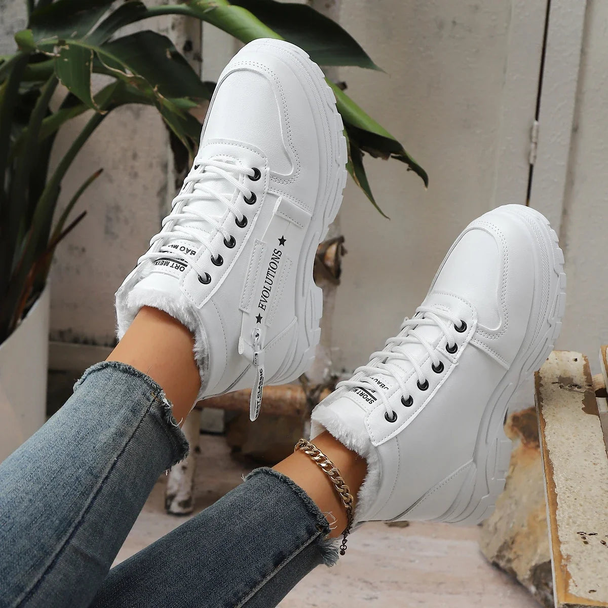 Sleek and Supportive Orthopedic Sneakers