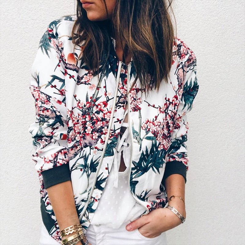 JO | SarahsJacket I Jacket with floral print for women