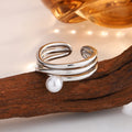 Classic Silver Ring with Timeless Appeal