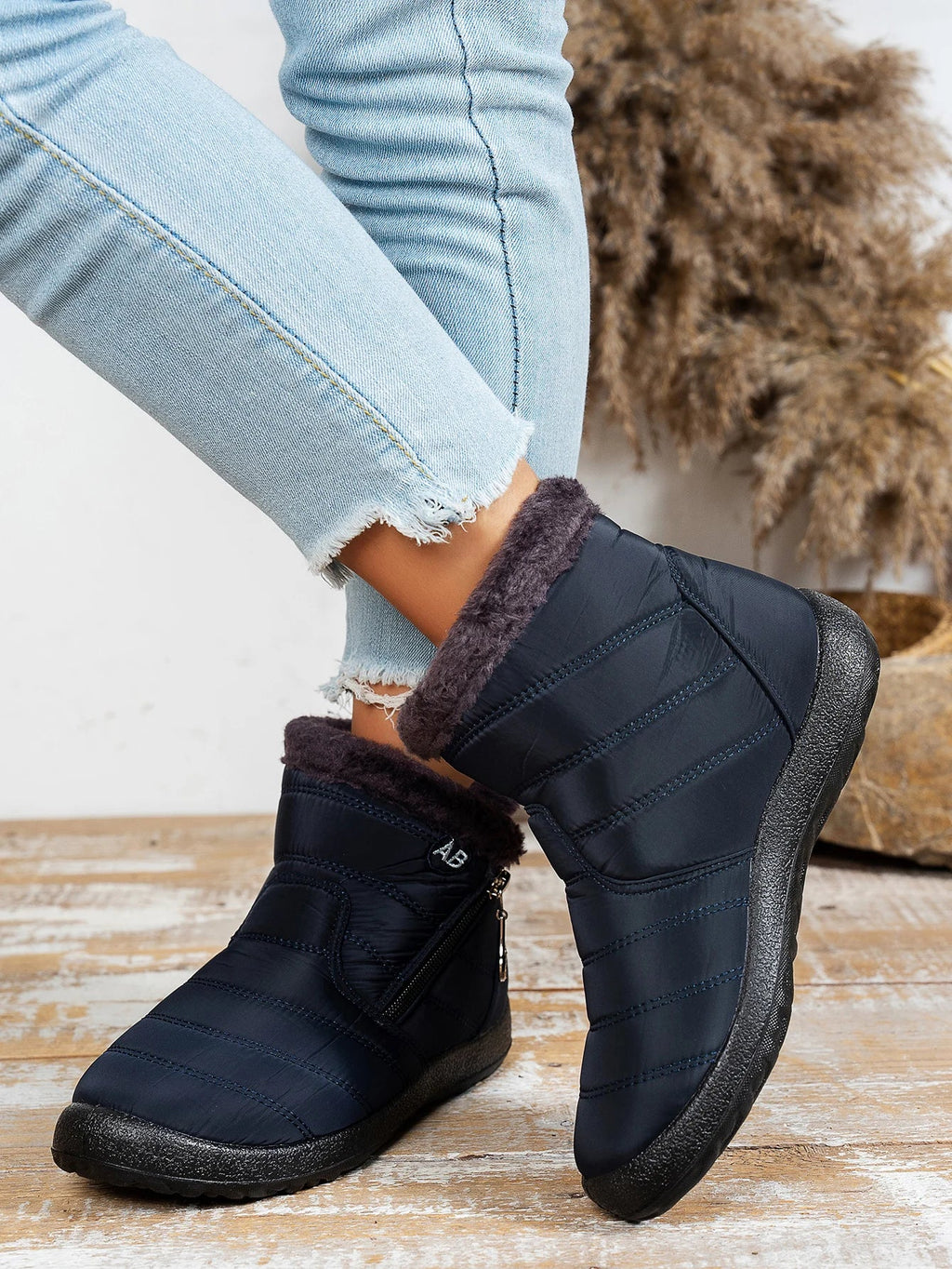 Sleek and Supportive Orthopedic Boots