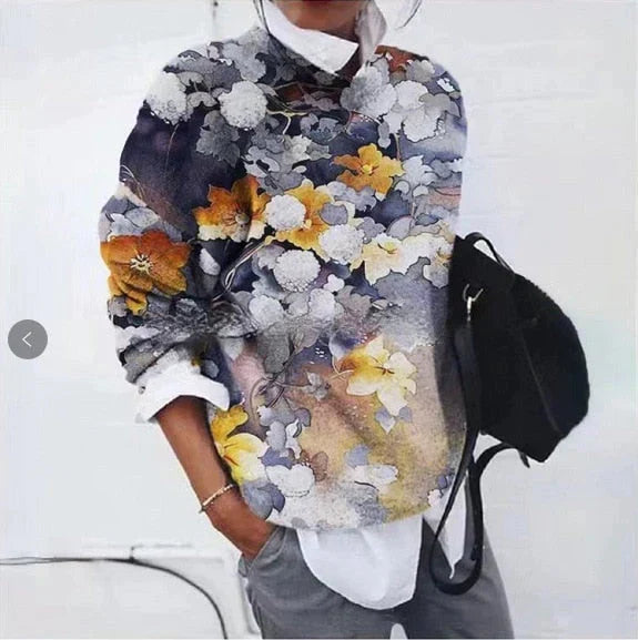 JO | Elegant sweater with print