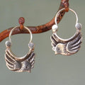 Delicate Artisan Silver Earring