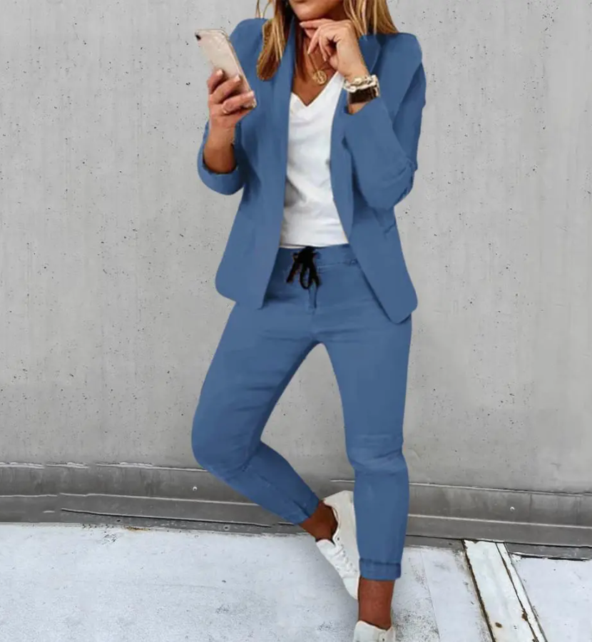 KS | Two-piece blazer suit set