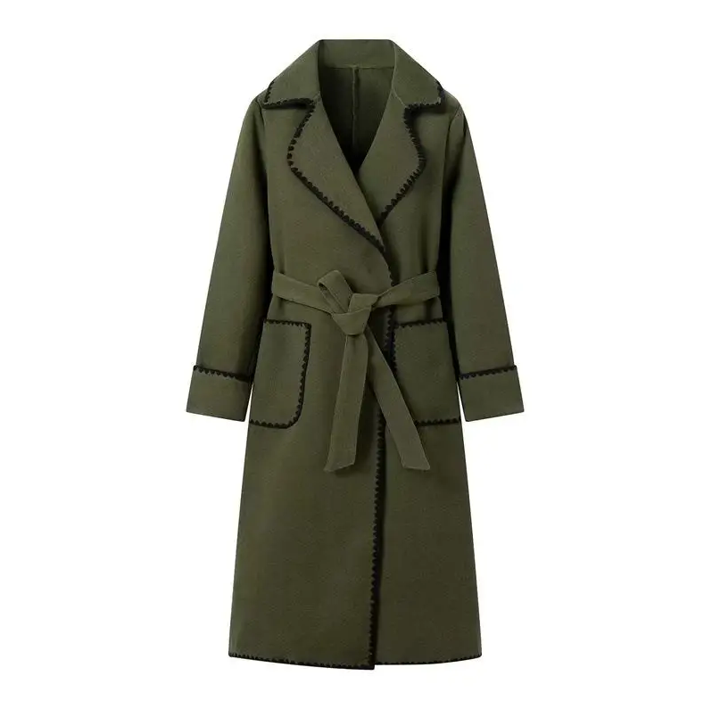 JO | light-colored, longer patchwork coat