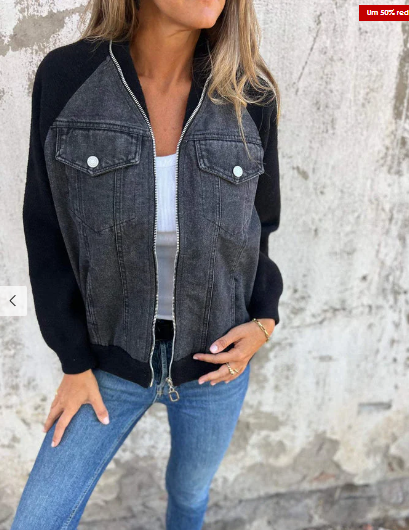 JO | modern jacket with denim