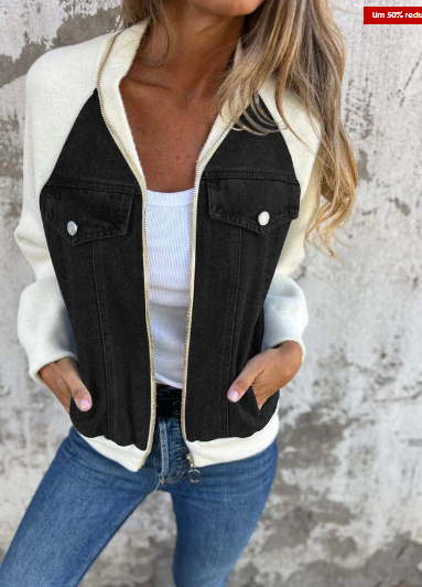 JO | modern jacket with denim