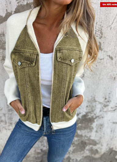 JO | modern jacket with denim