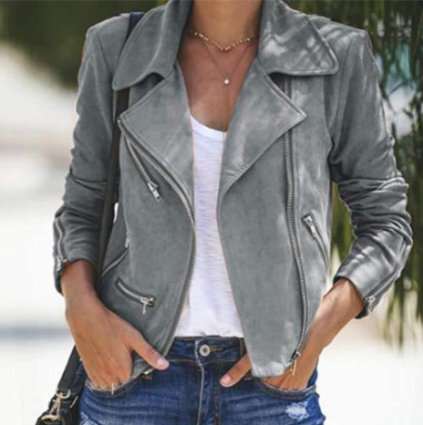 JO | Jacket with zipper for women