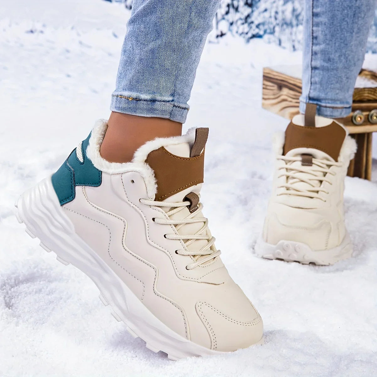 Sleek and Supportive Orthopedic Boots
