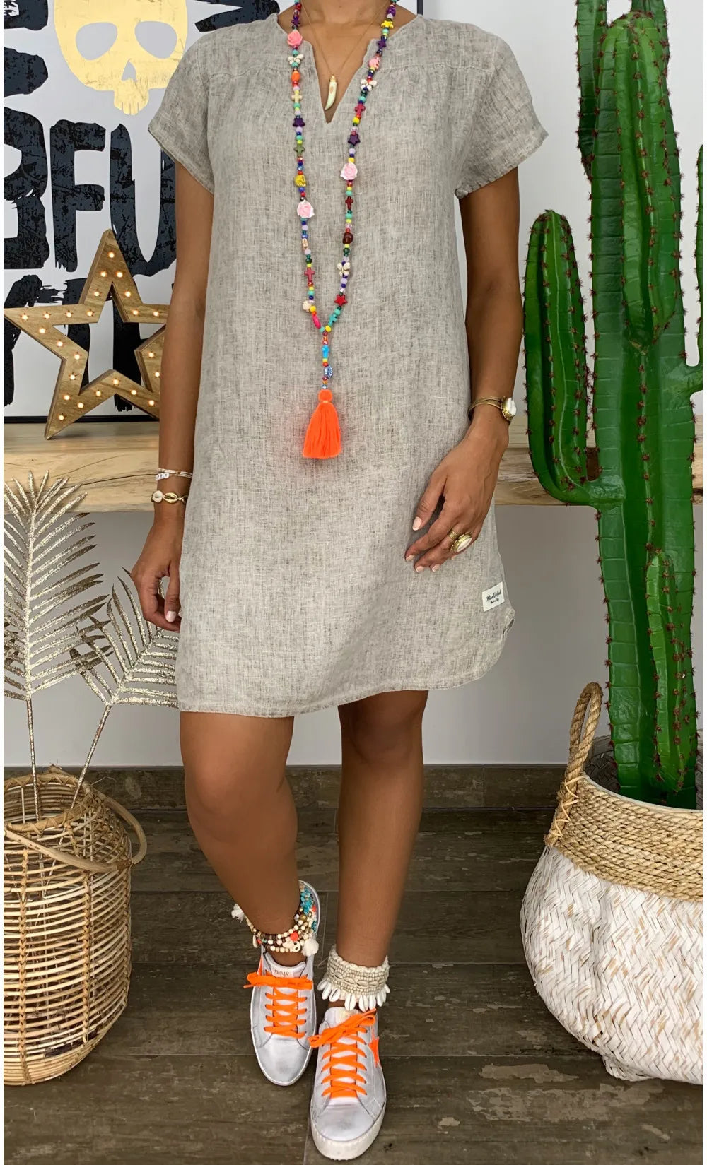 Modern and Minimalist Dress