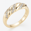 Spiral Ridge Ring