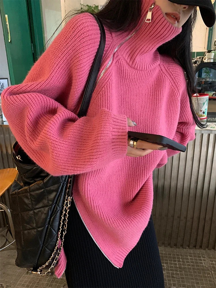 JO | Sweater with high collar