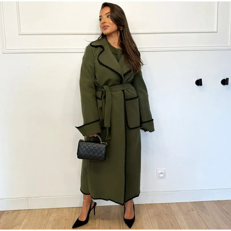 JO | Pocket coat with lapel for women