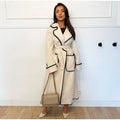 JO | Pocket coat with lapel for women