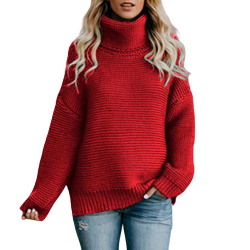 JO | Loose turtleneck sweater