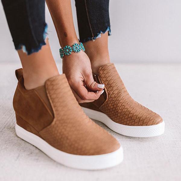 JO | Casual and breathable orthopedic wedge