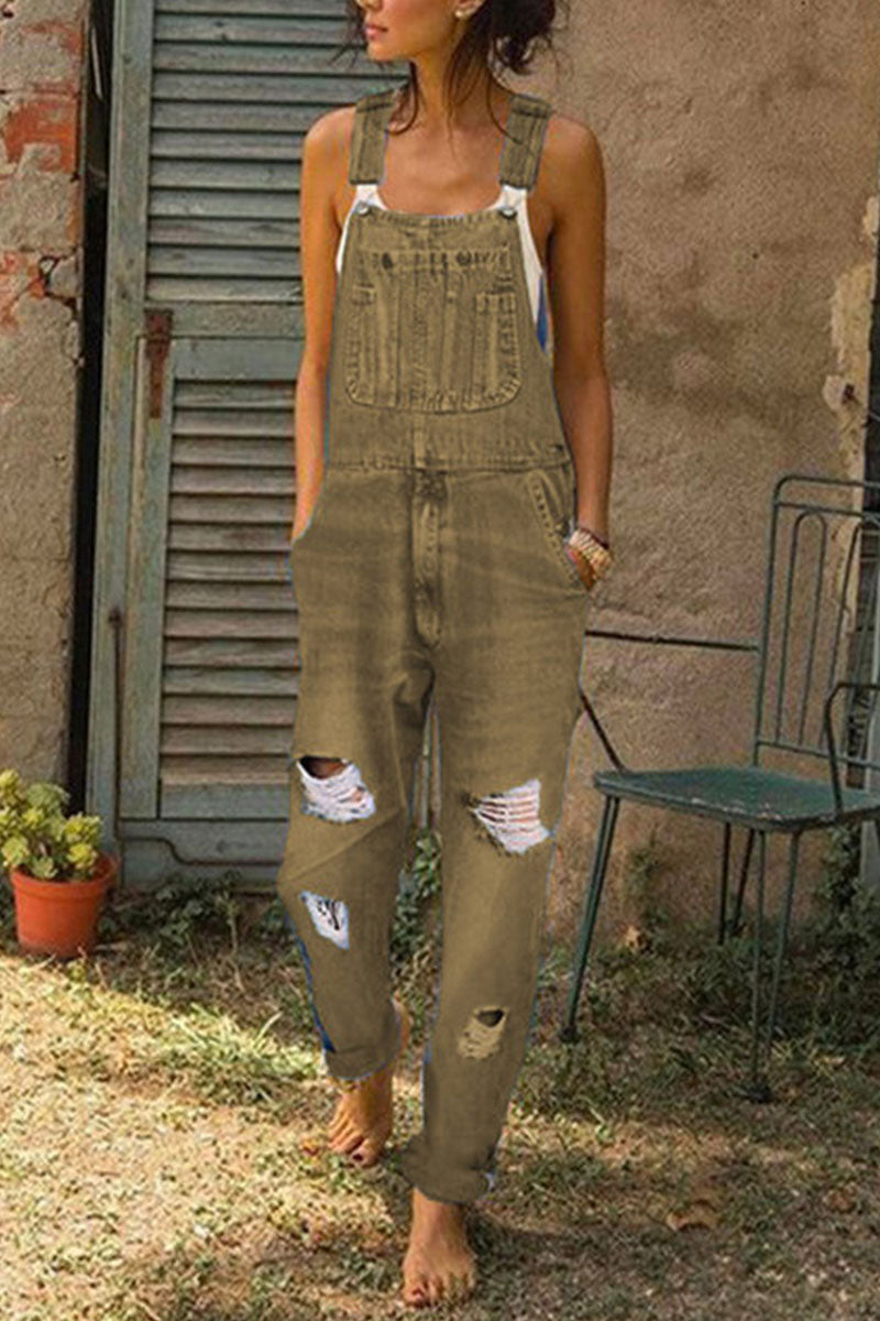 Ripped Loose Denim