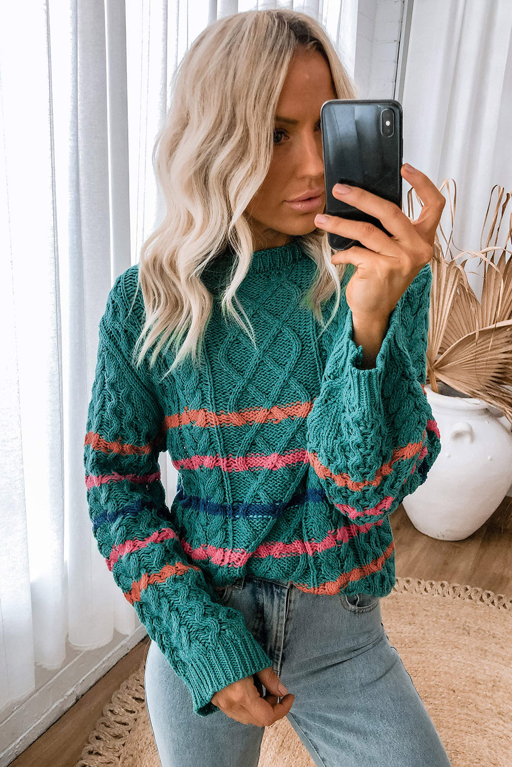 Gracefully Designed Sweater