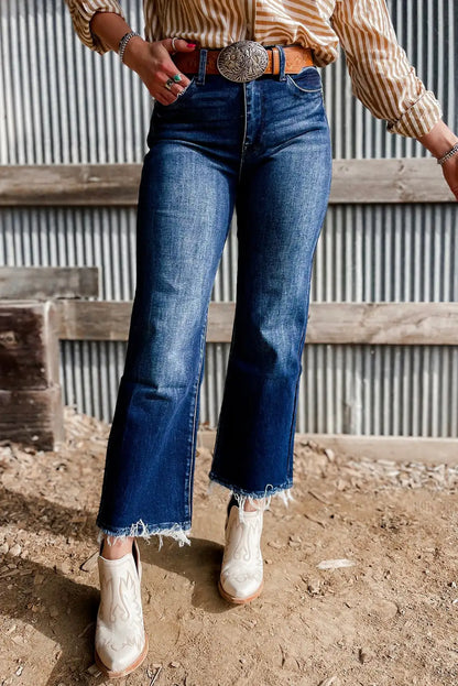 Sail Blue Flare Denim Jeans