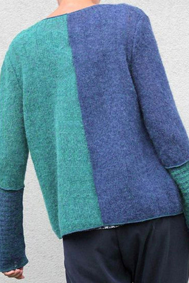 Color Lump Buttons V Neck Cardigans(4 Colors)