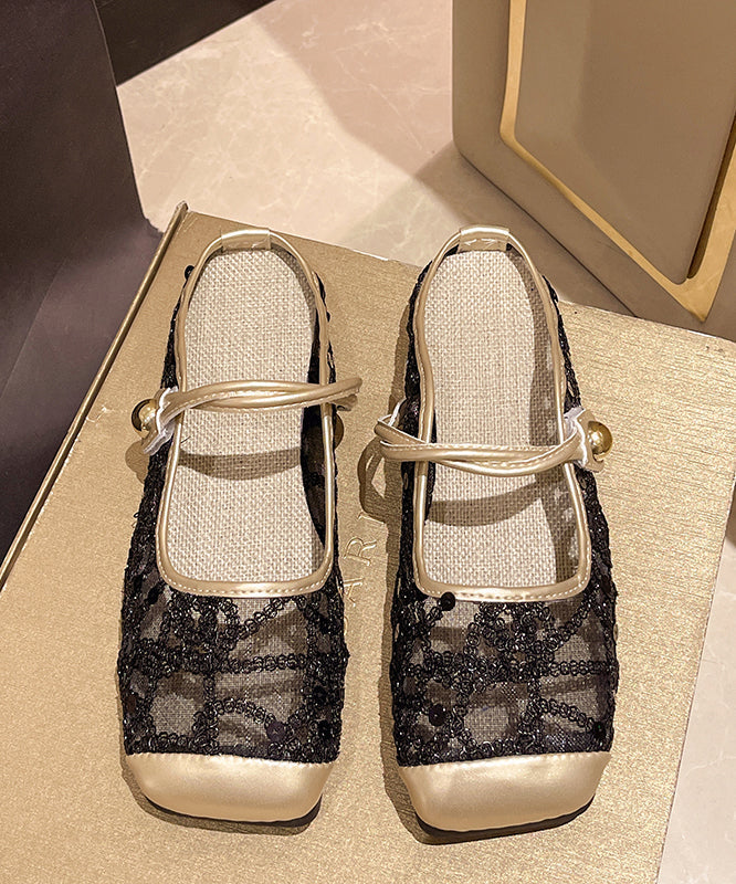 New Stylish Silver Tulle Zircon Flats Slide Sandals Ap1037