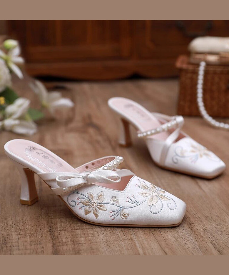 Classic Vintage Slippers with a Flattering Fit