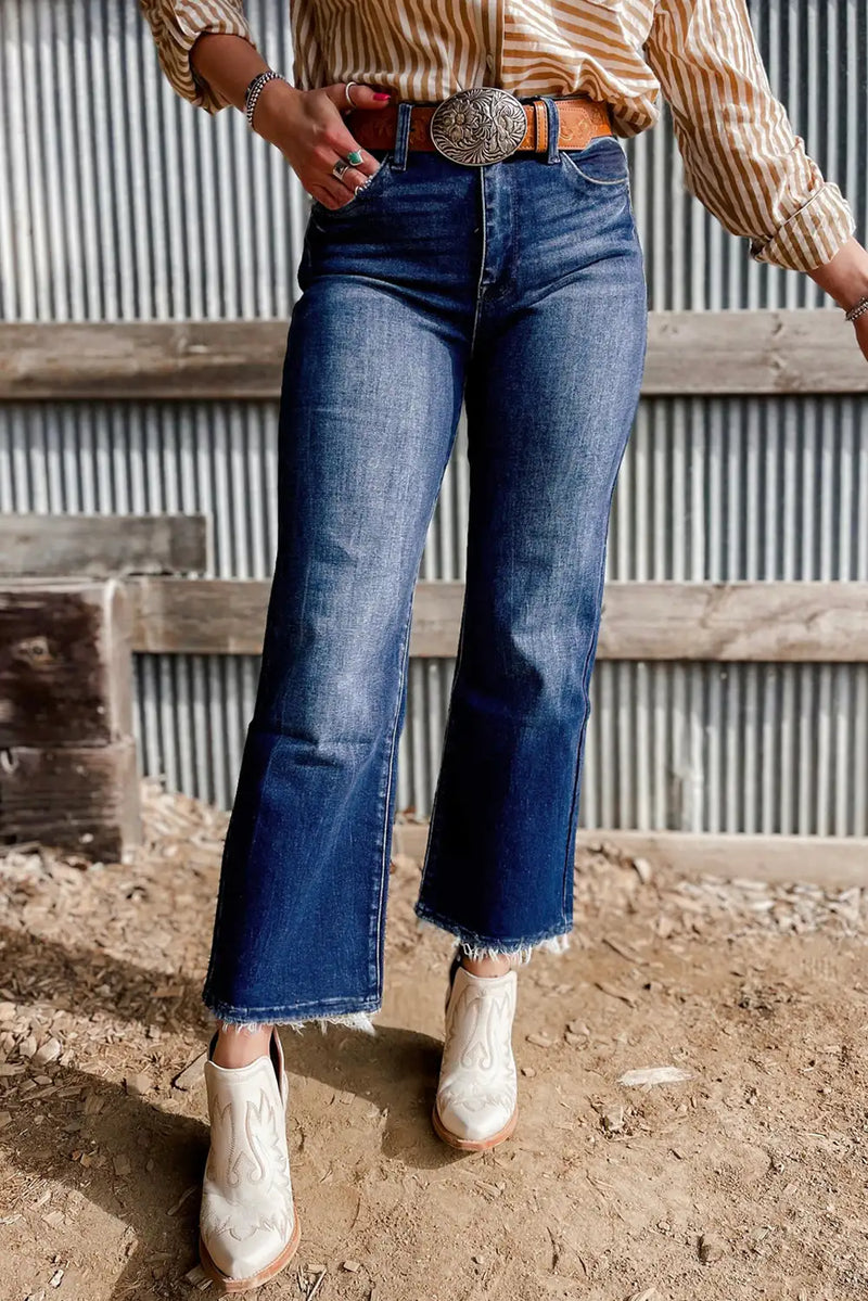 Sail Blue Flare Denim Jeans